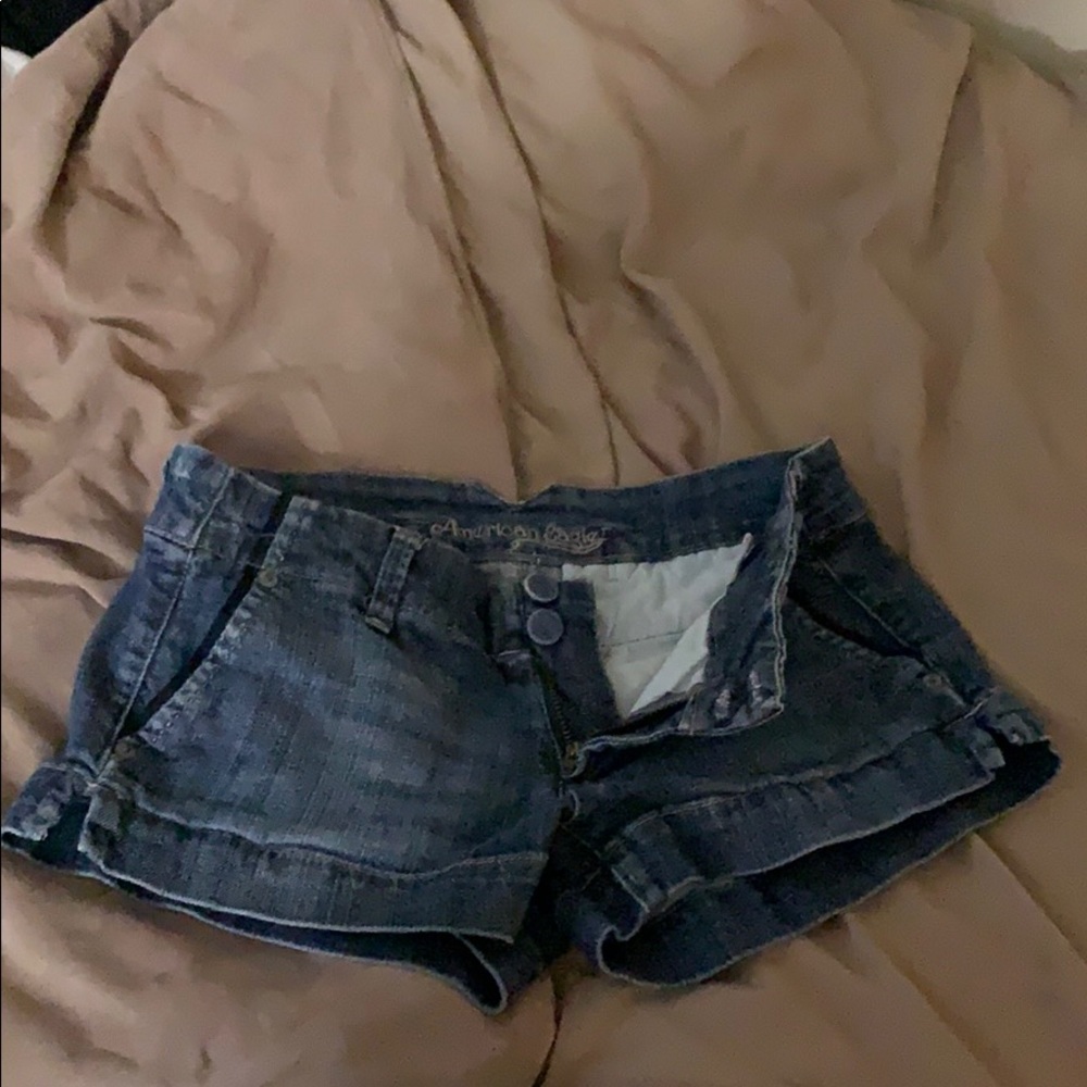 American eagle jean shorts size 2